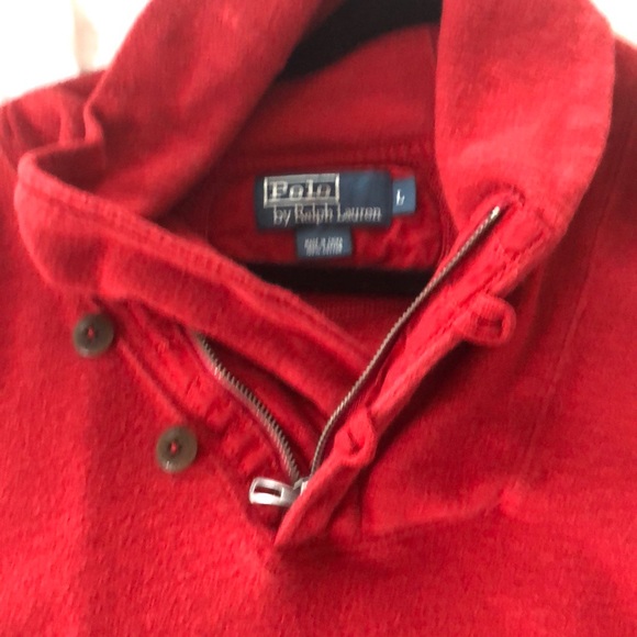Ralph Lauren Pullover men’s Large - red - Picture 2 of 3